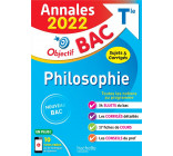 ANNALES OBJECTIF BAC 2022 PHILOSOPHIE