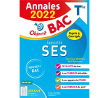 ANNALES OBJECTIF BAC 2022 SPECIALITE SES