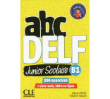 ABC DELF JUNIOR SCOLAIRE NIVEAU B1 + DVD + LIVRE WEB NC