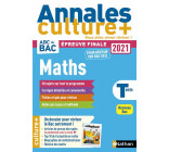 ANNALES BAC 2021 MATHS TERMINALE - CULTURE + - VOL01