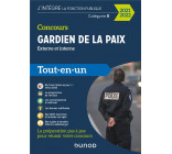 FONCTION PUBLIQUE D-ETAT - T01 - CONCOURS GARDIEN DE LA PAIX - TOUT-EN-UN - 2021-2022
