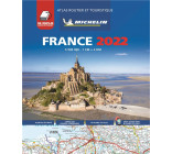 ATLAS FRANCE - ATLAS ROUTIER FRANCE 2022 - TOUS LES SERVICES UTILES (A4-MULTIFLEX)