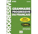 GRAMMAIRE PROGRESSIVE DU FRANCAIS NIVEAU AVANCE + APPLI + CD 3EME EDITION