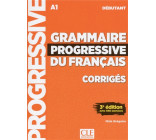 GRAMMAIRE PROGRESSIVE DU FRANCAIS A1 DEBUTANT CORRIGES 3EME EDITION