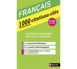 1000 CITATIONS-CLES - FRANCAIS