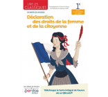 DECLARATION DES DROITS DE LA FEMME ET DE LA CITOYENNE - LIRE LES CLASSIQUES - FRANCAIS 1RE