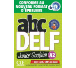 ABC DELF JUNIOR SCOLAIRE - NIVEAU A2 + LIVRET + CD - NOUVELLE EDITION