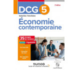 DCG 5 ECONOMIE CONTEMPORAINE - 2E ED. - 35 FICHES DE REVISION