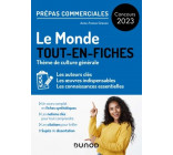 LE MONDE  - PREPAS COMMERCIALES - CONCOURS 2023 - TOUT-EN-FICHES