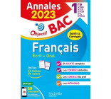 ANNALES OBJECTIF BAC 2023 - FRANCAIS 1RES STMG - STI2D - ST2S - STL - STD2A - STHR