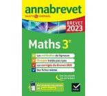 ANNALES DU BREVET ANNABREVET 2023 MATHS 3E - METHODES DU BREVET & SUJETS CORRIGES
