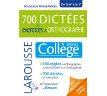 700 DICTEES ET EXERCICES D-ORTHOGRAPHE, SPECIAL COLLEGE