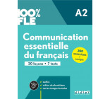 100% FLE - COMMUNICATION ESSENTIELLE DU FRANCAIS A2 - LIVRE + DIDIERFLE.APP