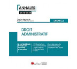 DROIT ADMINISTRATIF - L2 - 3 COPIES REELLES D-ETUDIANTS ANNOTEES ET CORRIGEES - 9 DISSERTATIONS, 12