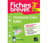 FICHES BREVET HISTOIRE-GEOGRAPHIE EMC 3E BREVET 2024 - FICHES DE REVISION & QUIZ