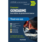 FONCTION PUBLIQUE D-ETAT - T01 - CONCOURS GENDARME - SOUS-OFFICIER DE GENDARMERIE EXTERNE - 2023/202