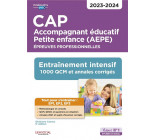 CAP ACCOMPAGNANT EDUCATIF PETITE ENFANCE - EPREUVES PROFESSIONNELLES - EP1, EP2 ET EP3 - ENTRAINEMEN
