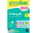 ANNALES DU BAC ANNABAC 2024 FRANCAIS 1RE TECHNOLOGIQUE (BAC DE FRANCAIS ECRIT & ORAL) - SUR LES OEUV