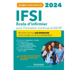 IFSI 2024 CONCOURS FORMATION CONTINUE ET PASSERELLE AS-AP - 50% COURS - 50% ENTRAINEMENT - REUSSIR T