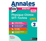 ANNALES BREVET PHYSIQUE CHIMIE - SVT - TECHNO 2024 - CORRIGE