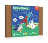 LES ROBOTS - KIT LUDO-EDUCATIF 8-12 ANS - FABRIQUE TON BRAS ROBOTIQUE ET JOUE EN LE FAISANT BOUGER