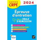 EPREUVE D-ENTRETIEN - CRPE 2024-2025 - EPREUVE ORALE D-ADMISSION