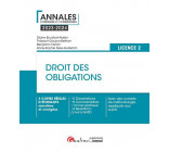 DROIT DES OBLIGATIONS - L2 - 3 COPIES REELLES D-ETUDIANTS ANNOTEES ET CORRIGEES - 5 DISSERTATIONS -