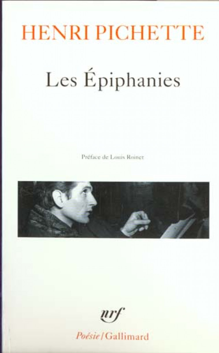 LES EPIPHANIES - MYSTERE PROFANE - PICHETTE/ROINET - GALLIMARD