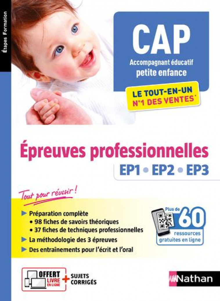 CAP ACCOMPAGNANT EDUCATIF PETITE ENFANCE - LE TOUT-EN-UN - EPR EP1 EP2 EP3 2022/2023 - REBIH LOUISA - CLE INTERNAT