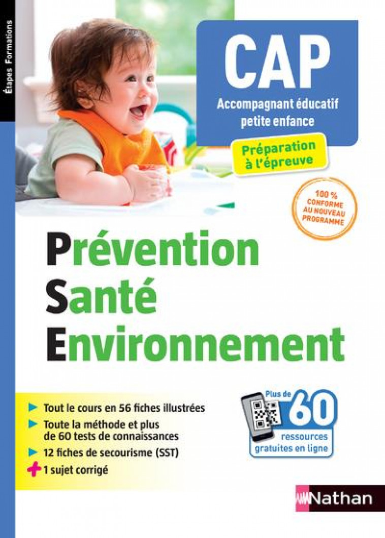 PREVENTION SANTE ENVIRONNEMENT CAP ACCOMPAGNANT EDUCATIF PETITE ENFANCE PSE 2021 - BARBEAUX/LORTHIOS - CLE INTERNAT