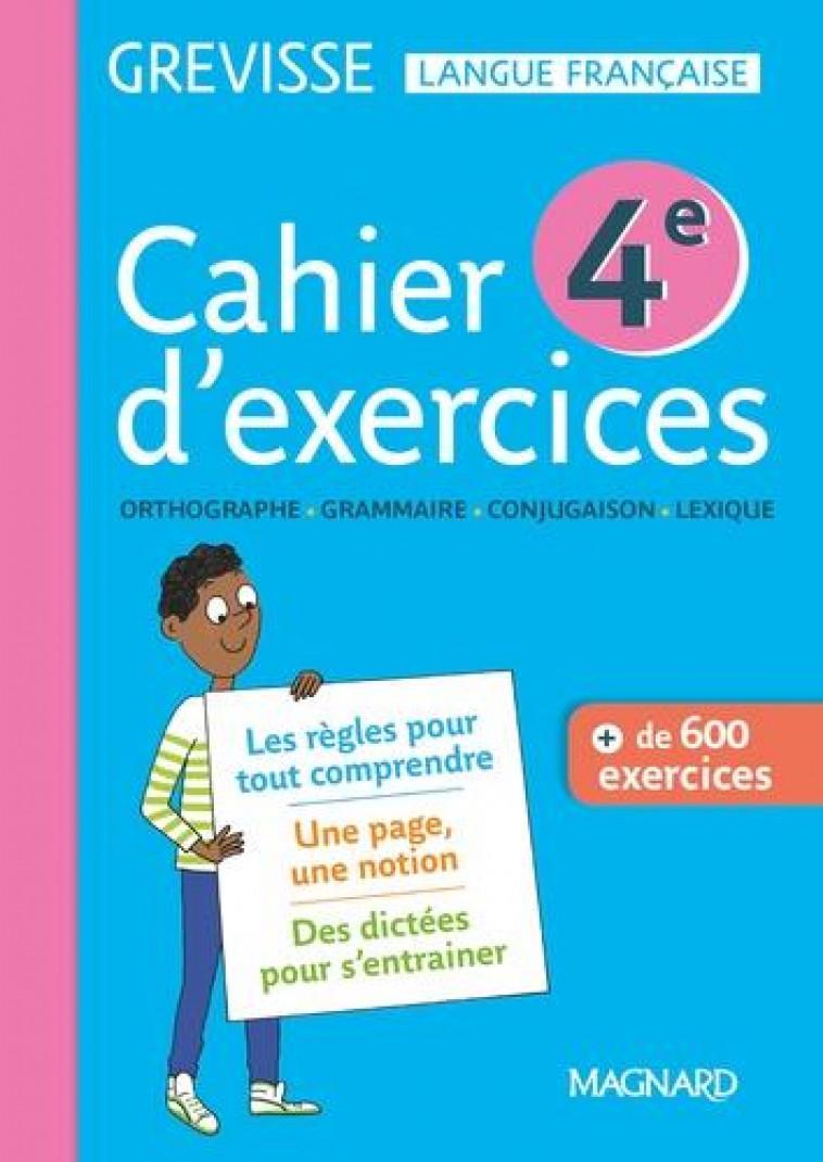 Le Labo De Grammaire 3e Correction CAHIER GREVISSE 4E (2019) - COLLEGE SCOLAIRE - SCOLAIRE - Librairie  Darrieumerlou
