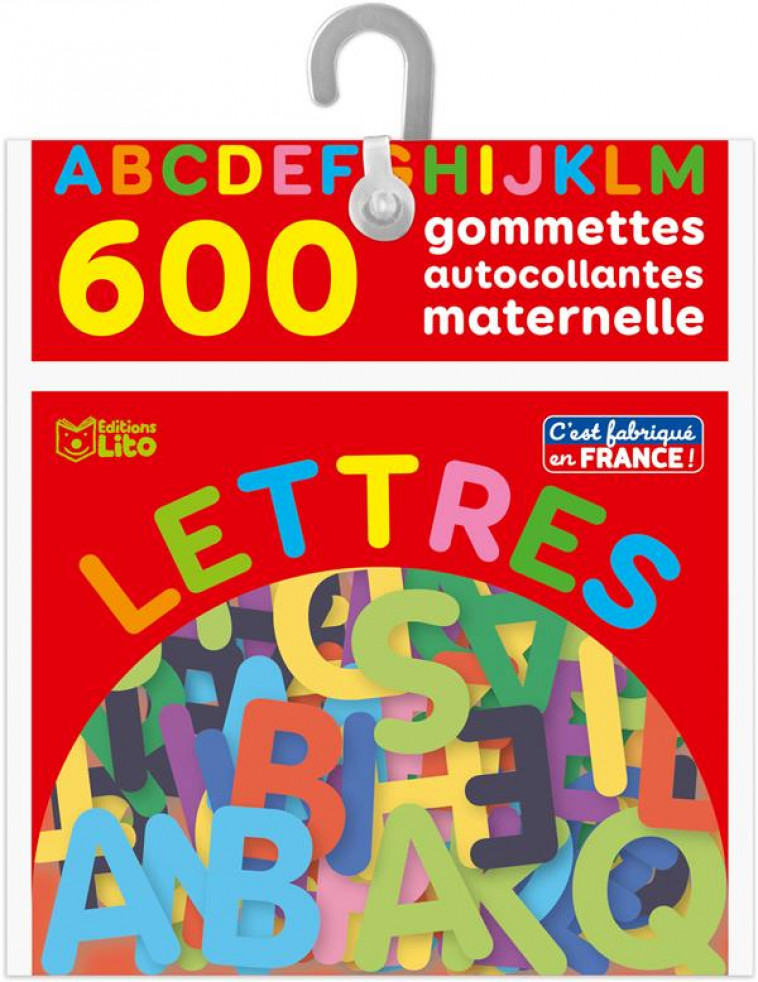 600 LETTRES AUTOC MATERNELLES - XXX - NC
