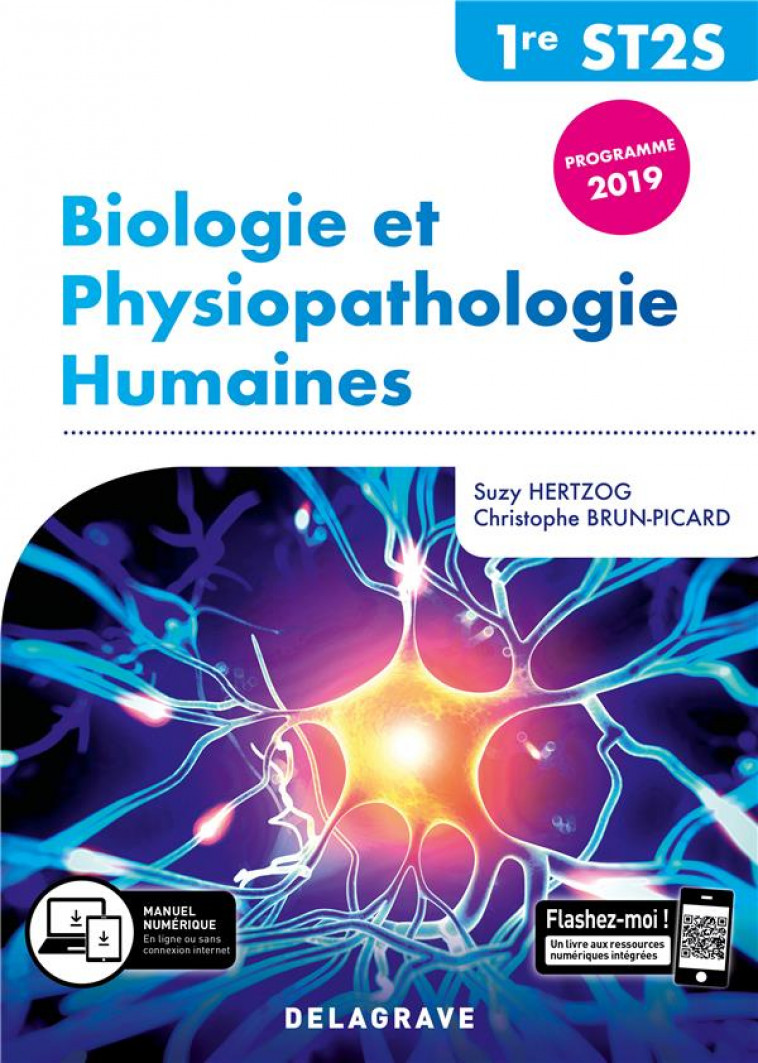 BIOLOGIE ET PHYSIOPATHOLOGIE HUMAINES 1RE ST2S (2019) - POCHETTE ELEVE - HERTZOG/BRUN PICARD - DELAGRAVE