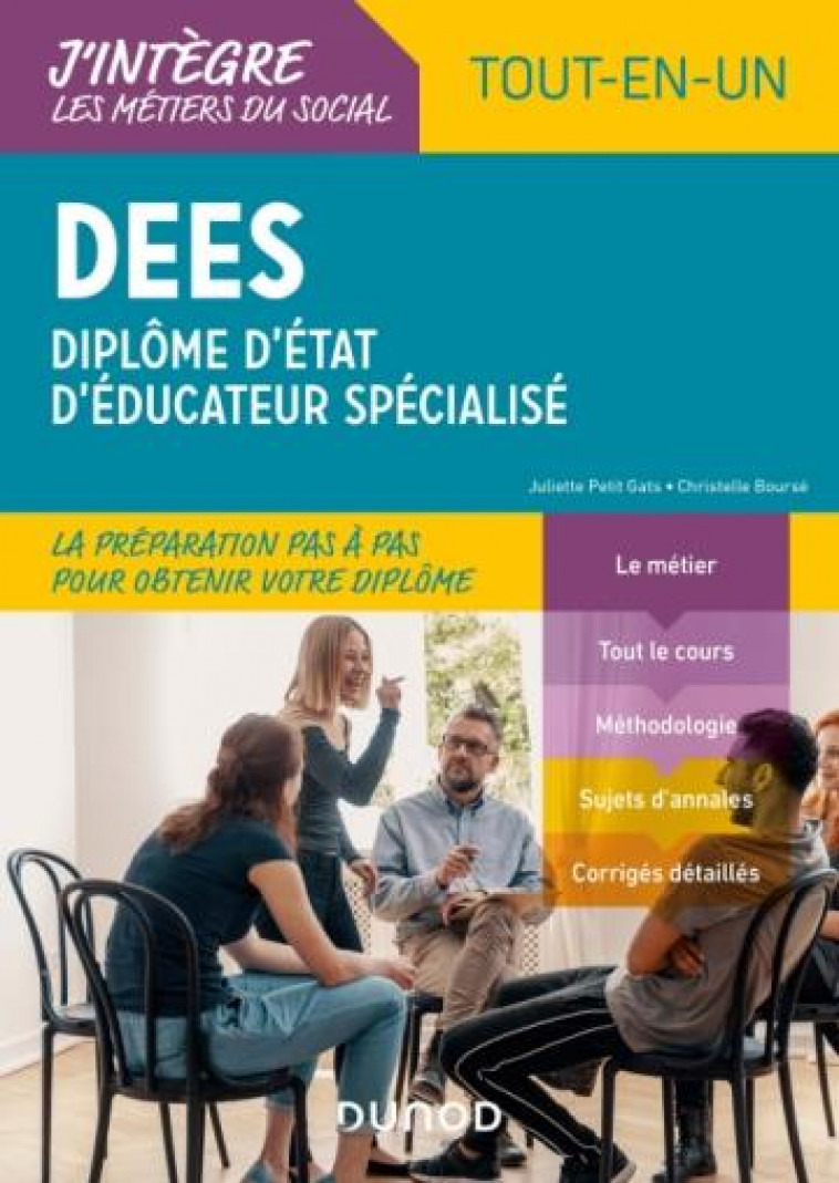 DEES - DIPLOME D-ETAT D-EDUCATEUR SPECIALISE - TOUT-EN-UN - PETIT GATS/BOURSE - DUNOD