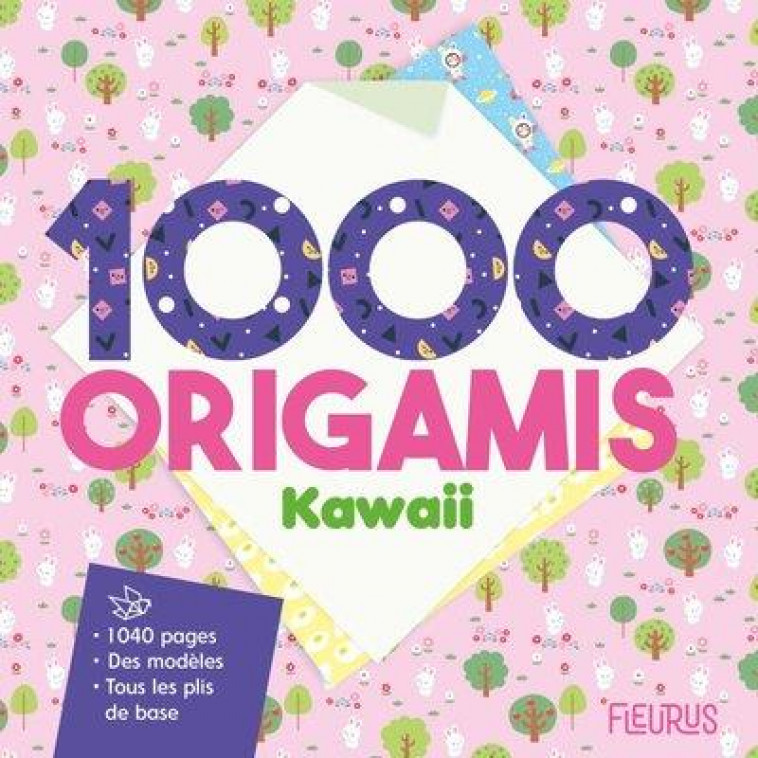 1000 ORIGAMIS KAWAII - DERODIT CLEMENTINE - NC