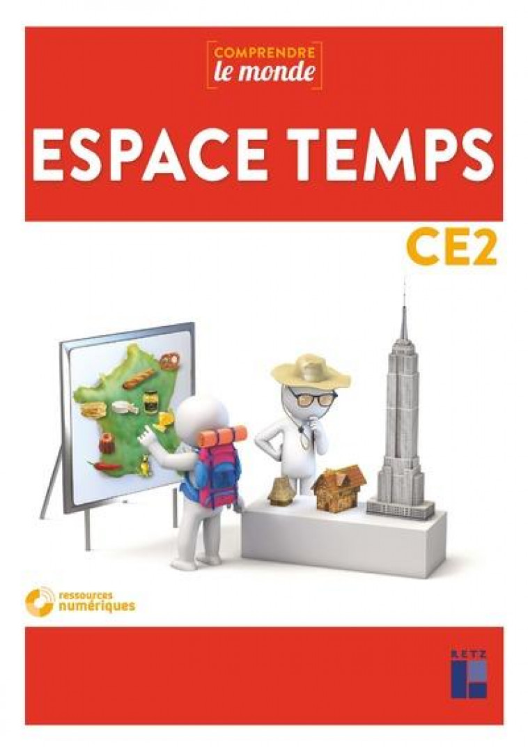 ESPACE TEMPS CE2 + DVD-ROM - BOUTEVILLE ELSA - RETZ