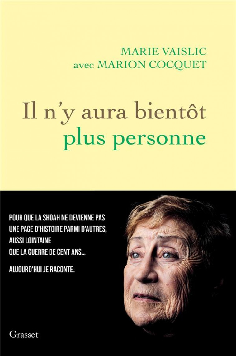 IL N-Y AURA BIENTOT PLUS PERSONNE - VAISLIC/COCQUET - GRASSET